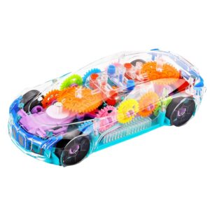Transparent Mechanical 360° Car