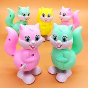 Jumping Squirrel Key Toy