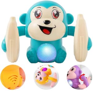 Dancing Monkey Rolling Tumble Toy (Multicolor)