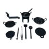 5 12 Pcs of Iron Miniature Kitchen Set