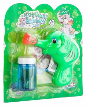 Baby Elephant Bubble Gun (Pack of 1)