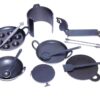 8 12 Pcs of Iron Miniature Kitchen Set