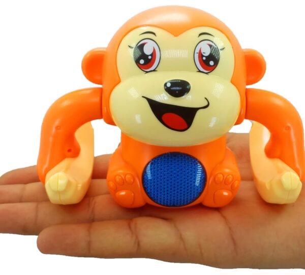 Dancing Monkey Rolling Tumble Toy (Multicolor)