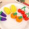 4 Pcs Fruit Eraser for Kids
