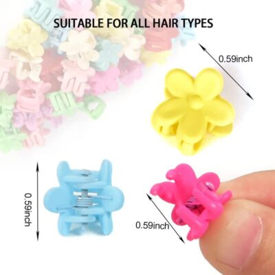 20 Pcs Mini Hair Claw Clips for Girls Baby Toddler Kids