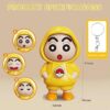 Cartoon Character Face Changing Keychain (Random Designs)