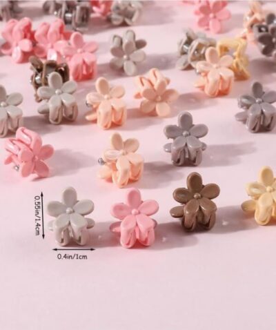 20 Pcs Colorful Mini Hair Claw Clips for Girls Baby Toddler Kids