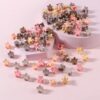 20 Pcs Colorful Mini Hair Claw Clips for Girls Baby Toddler Kids