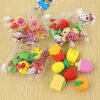 4 Pcs Fruit Eraser for Kids