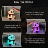 Panda Night Light for Kids - Soft Silicone Rechargeable Lamp with Tap Control