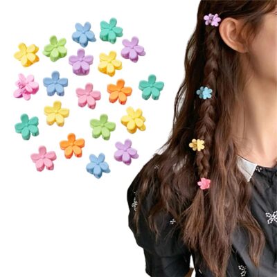 20 Pcs Mini Hair Claw Clips for Girls Baby Toddler Kids