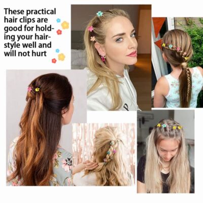 20 Pcs Mini Hair Claw Clips for Girls Baby Toddler Kids