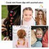 20 Pcs Colorful Mini Hair Claw Clips for Girls Baby Toddler Kids