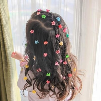 20 Pcs Mini Hair Claw Clips for Girls Baby Toddler Kids