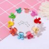 20 Pcs Mini Hair Claw Clips for Girls Baby Toddler Kids