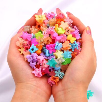 30 Pcs Mini Hair Claw Clips for Girls Baby Toddler Kids