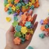 12 Pcs Cute Korean Style Hair Clips (Random Designs)