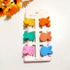 6 Pcs Cute Korean Style Teddy Hair Clips