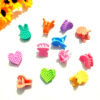 12 Pcs Cute Korean Style Hair Clips (Random Designs)