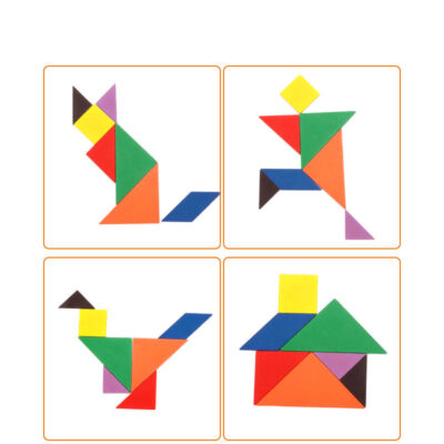 Wooden Tangram Puzzle for Kids
