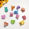 12 Pcs Cute Korean Style Hair Clips (Random Designs)