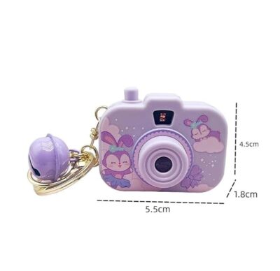 Cartoon Projection Camera Keychain