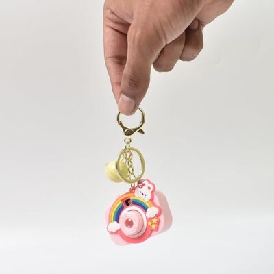 Cartoon Projection Camera Keychain