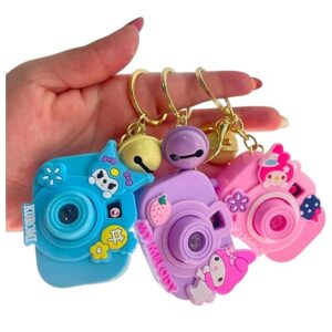 Cartoon Projection Camera Keychain