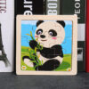 9-Piece Colorful Wooden Jigsaw Puzzle ( Random Design)