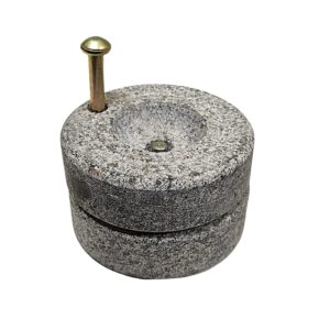4 Miniature Grinding Stone Chakki
