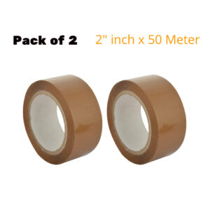 8 Pack of 2 Brown Tape 2 inch x 50 Meter