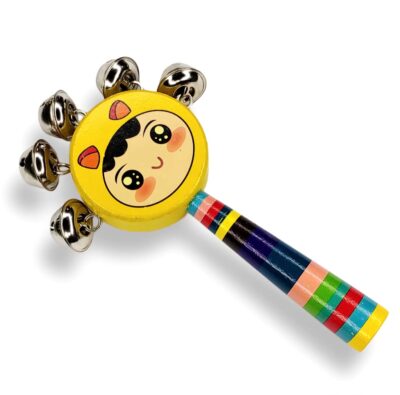 Wooden Colourful Rattle for Babies