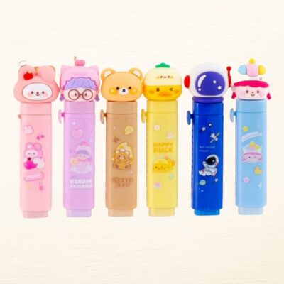 Cute Cartoon Retractable Eraser (Pack of 1)