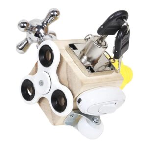 61blcWZHSgL._SL1500_ 7-in-1 Montessori Wooden Busy Cube for Kids