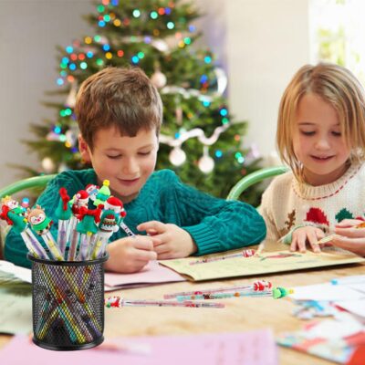 Christmas Santa Stackable Pencils