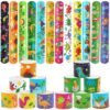 Cartoon Slap Bands for Birthday Return Gifts for Kids (Pack of 10)