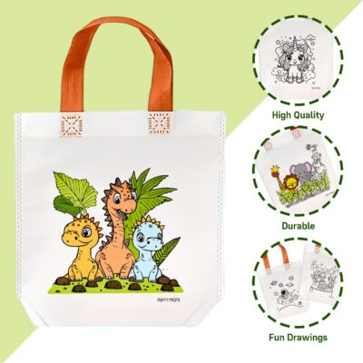 71+ggVSOKPL._SL1500_ 10 Pcs Coloring Birthday Return Gift Bags for Kids