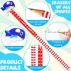 Cartoon Printed Pencils with Eraser (Pack of 6)