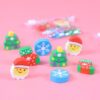 Santa Claus Christmas Tree Eraser Set (Pack of 1)