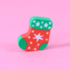 Santa Claus Christmas Tree Eraser Set (Pack of 1)