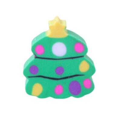 Santa Claus Christmas Tree Eraser Set (Pack of 1)