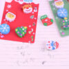 Santa Claus Christmas Tree Eraser Set (Pack of 1)