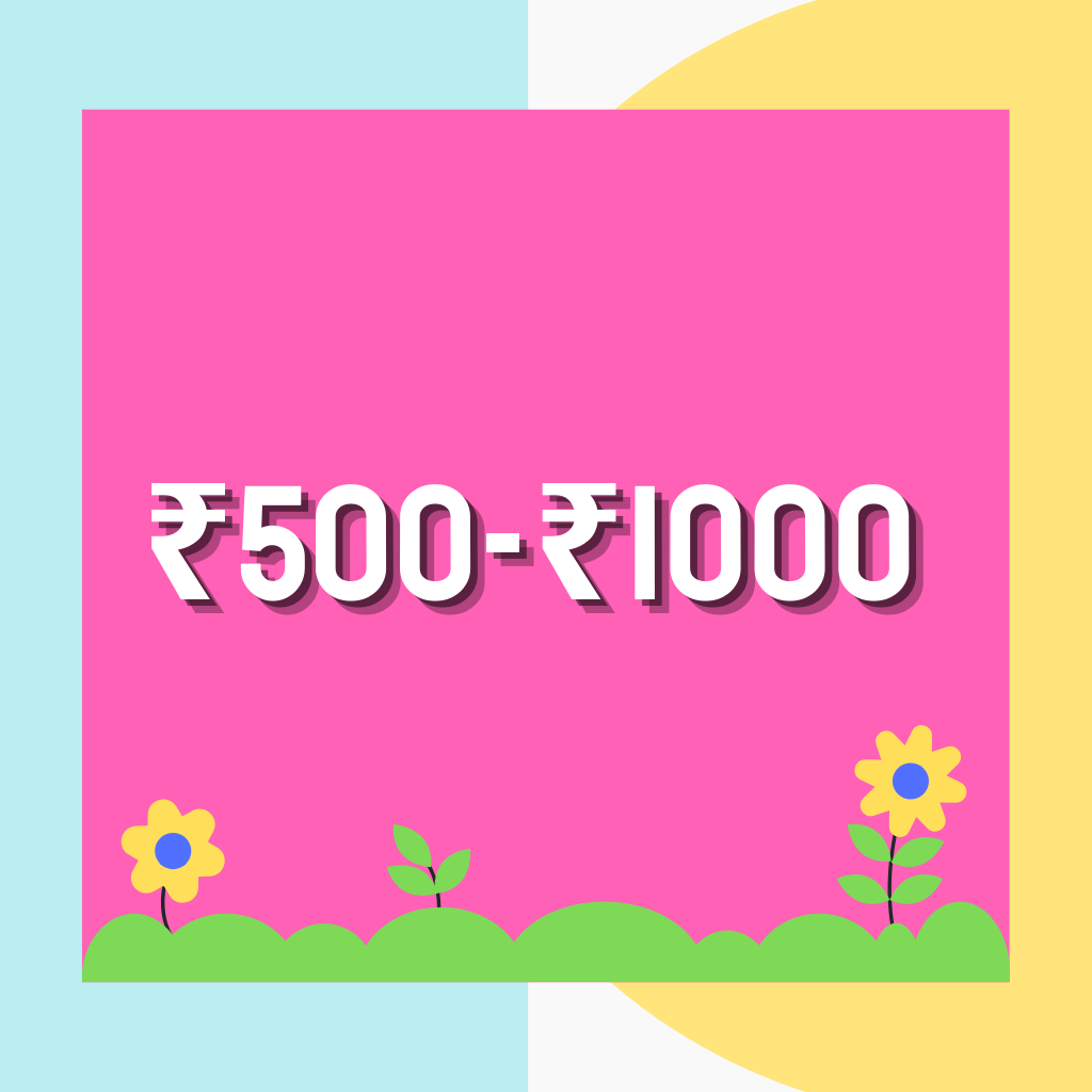 Rs.500 - Rs.1000