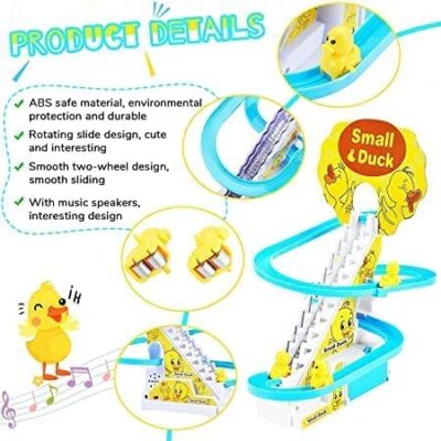 Duck Slide Escalator Toy with Lights and Music