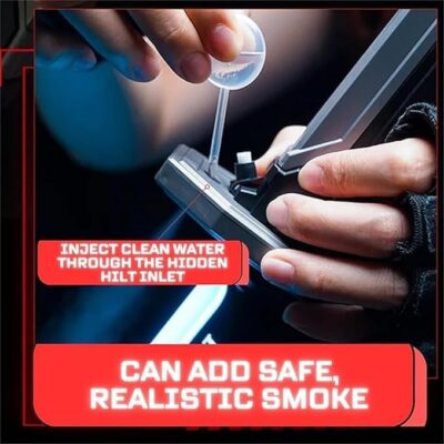 51aBYK1amYL 7-Color LED Sword with Smoke Light Blade with Sound FX