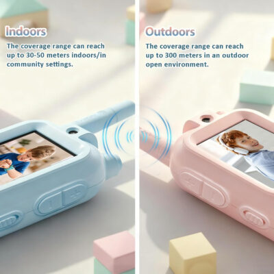 5L2HPS Kids Video Walkie Talkie Set – With HD Camera, Voice Changer & Long-Range Talk