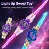 715rAwi-eaL._SL1001_ Double-Edged Lightsaber Toy with 360° Rotating 7-Color LED Lights