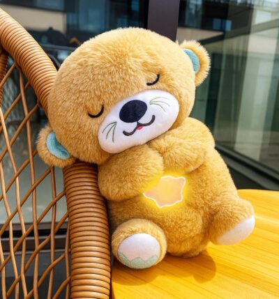 71kgP7dBmxL._SL1097_ Breathing Teddy Bear Otter Soft Toy