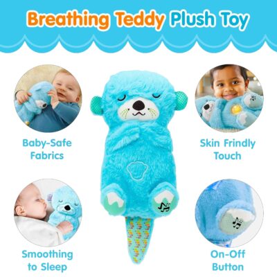 81WBwbYfWKL._SL1500_ Breathing Teddy Bear Otter Soft Toy