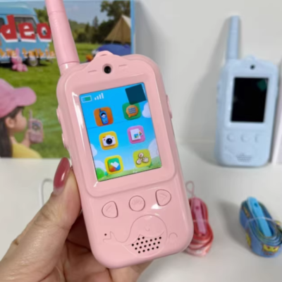 H0a494600b4d94b1ea35f923b522017456 Kids Video Walkie Talkie Set – With HD Camera, Voice Changer & Long-Range Talk
